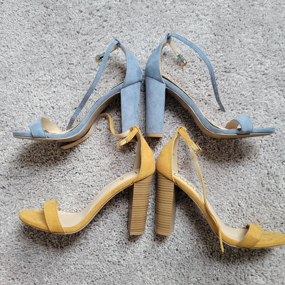 Lulus Block Heels Bundle - image 3